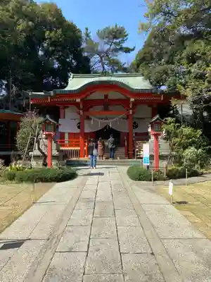 自由が丘熊野神社の本殿・本堂