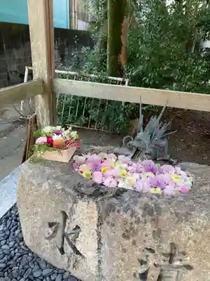 彌都加伎神社の手水舎