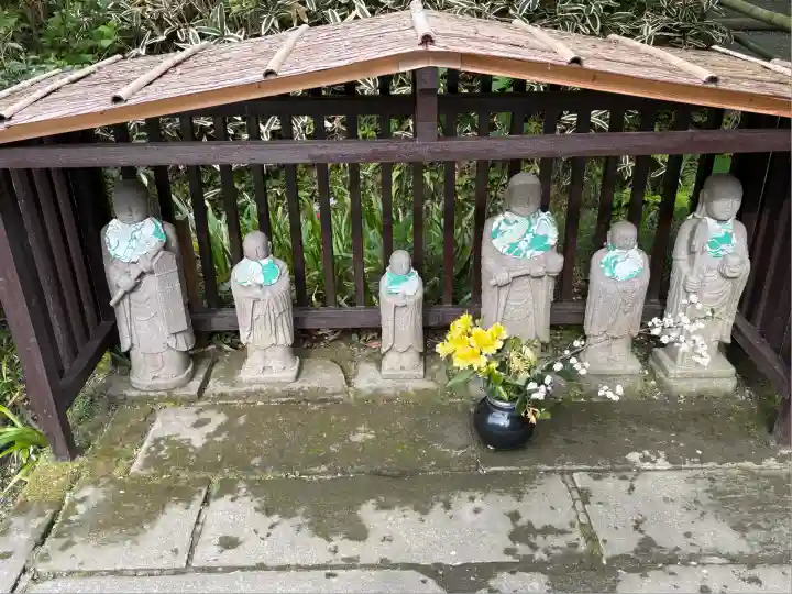 明月院の地蔵