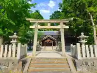 久米御縣神社の鳥居