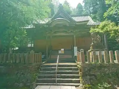 佐々牟志神社の本殿・本堂