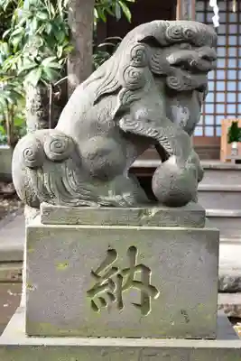 高木神社の狛犬