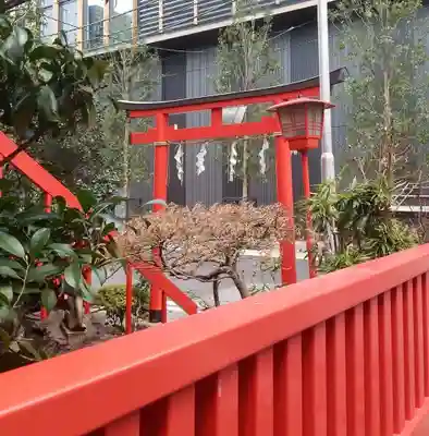 講武稲荷神社の鳥居