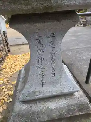 上高野神社(埼玉県)