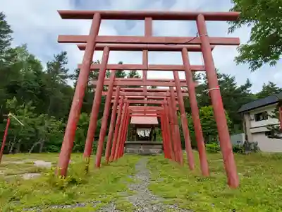 中富良野神社の鳥居