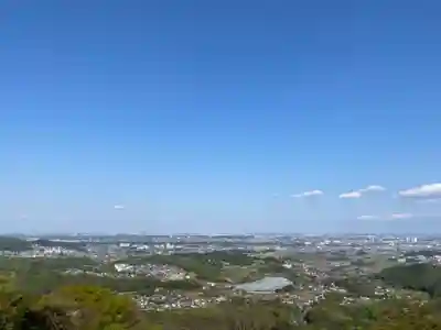 白山神社の景色