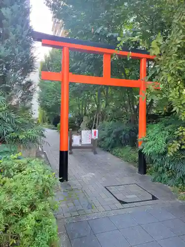 成子天神社の鳥居
