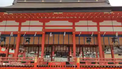 伏見稲荷大社の本殿・本堂