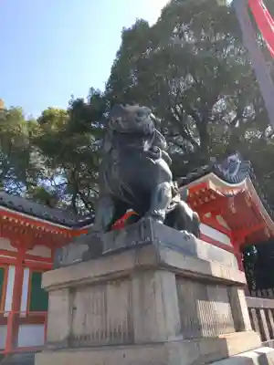 八坂神社(祇園さん)の狛犬