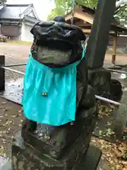 下総国三山　二宮神社の狛犬