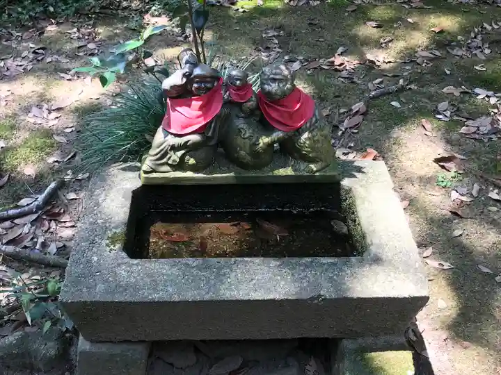 息栖神社の手水舎
