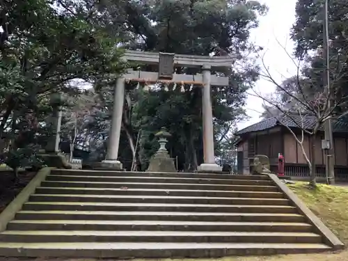 三国神社の鳥居