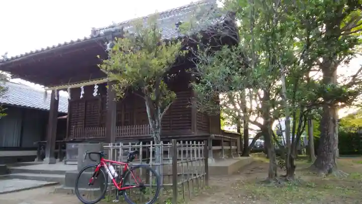 真間稲荷神社の本殿・本堂