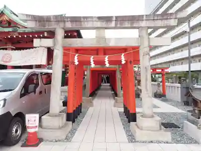 東京羽田 穴守稲荷神社の鳥居