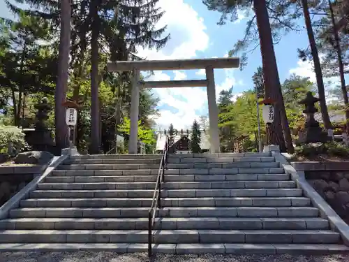 上川神社の鳥居