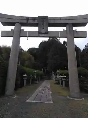 東大野八幡神社の鳥居