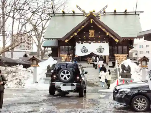 札幌諏訪神社の本殿・本堂