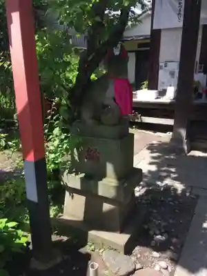 四谷於岩稲荷田宮神社の狛犬