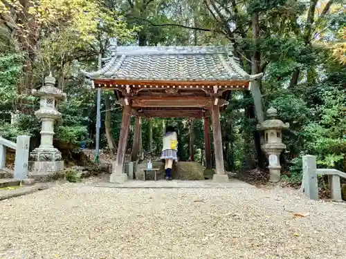 五社大明神社の手水舎