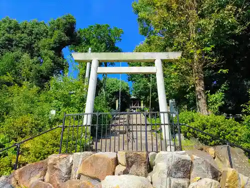 熊野社（岩崎熊野神社）の鳥居