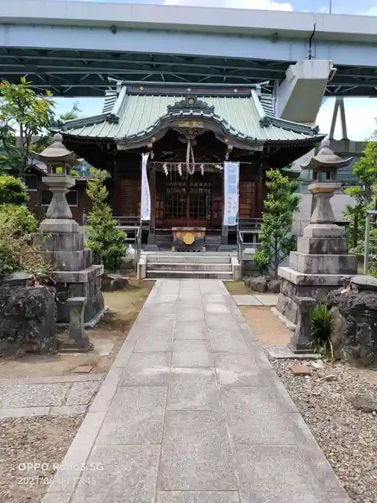 隅田川神社の本殿・本堂