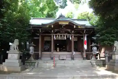 中目黒八幡神社の本殿・本堂