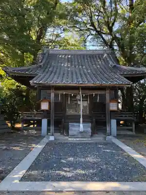 中津神社の本殿・本堂
