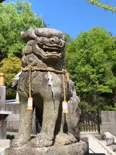 日吉神社の狛犬