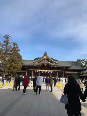 寒川神社の本殿・本堂