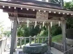 大島神社の手水