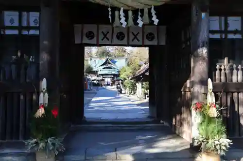 二本松神社の山門・神門