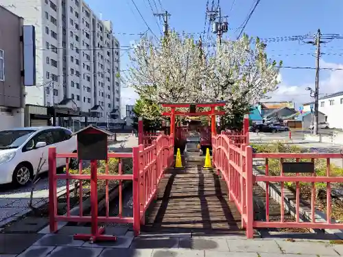 旭川銀座弁天神社の鳥居