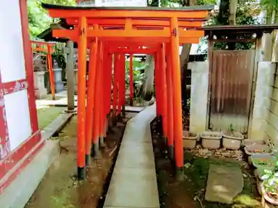 王子稲荷神社の鳥居