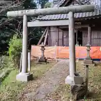 蠶養神社の鳥居