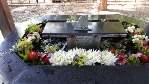 新琴似神社の手水舎