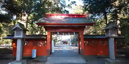 息栖神社の山門・神門
