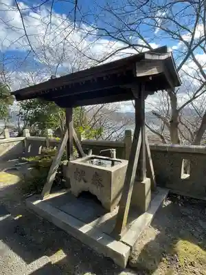貴布祢神社の手水舎