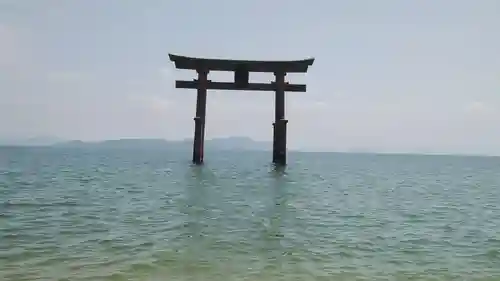 白鬚神社の鳥居