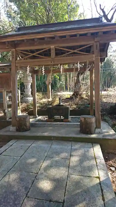 鷲神社の手水舎