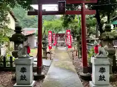 七面稲荷神社の鳥居