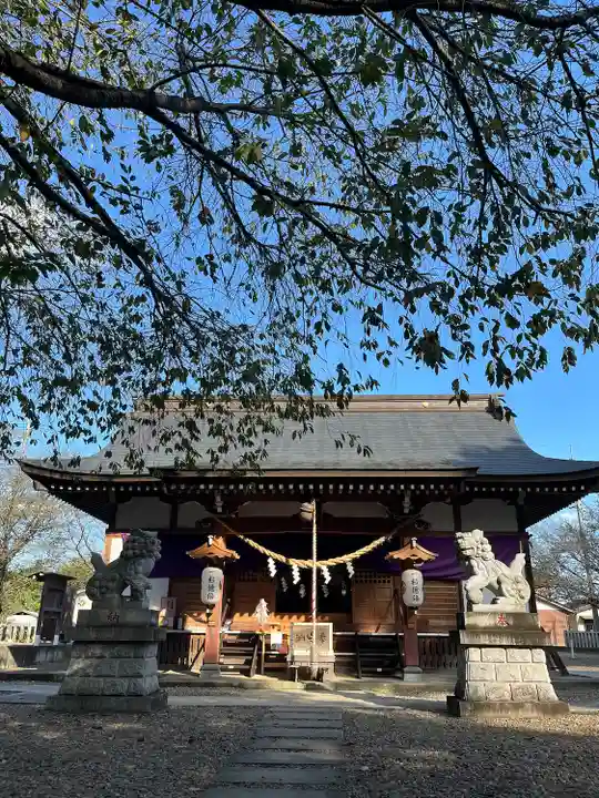 結城諏訪神社の本殿・本堂
