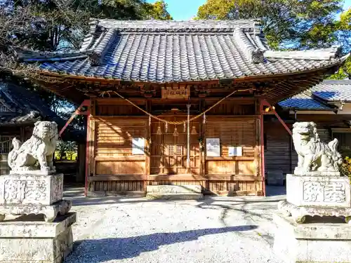 犬ヶ坪神明社の本殿・本堂