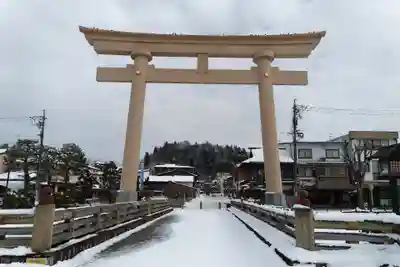 櫻山八幡宮の鳥居