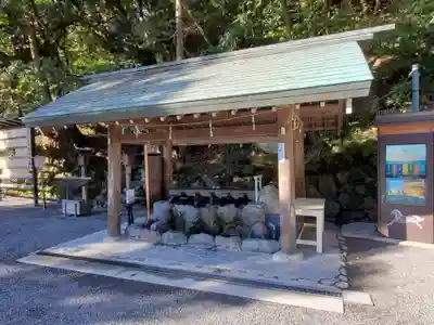 多度大社の手水舎