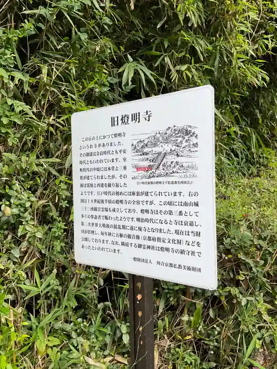 御靈神社(旧燈明寺跡)(京都府)