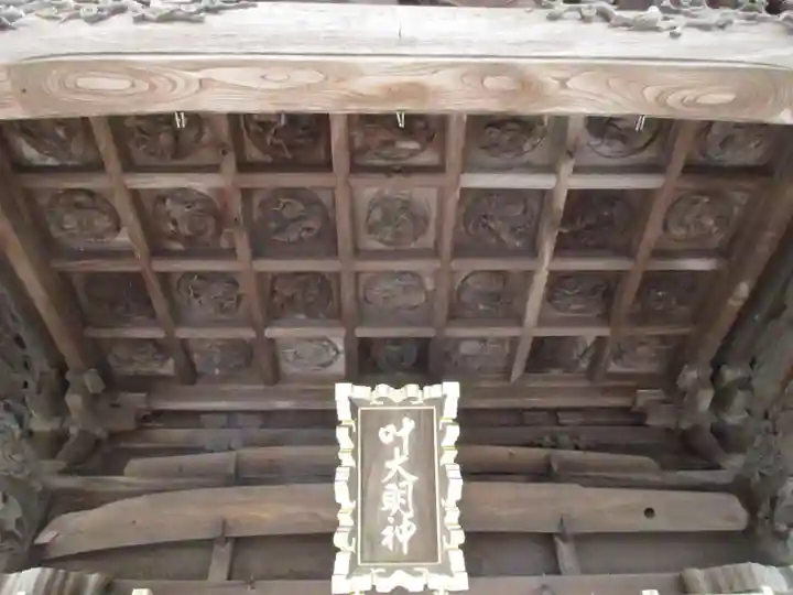 叶神社 (西叶神社)の芸術