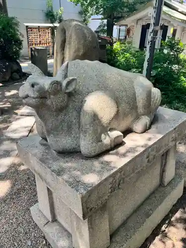 安居神社の狛犬