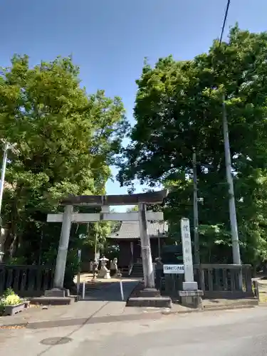 稲荷神社の鳥居