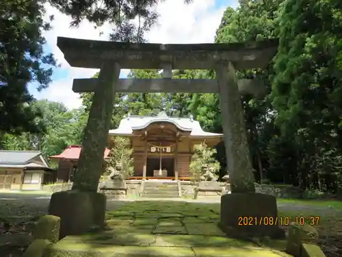 大雷神社の鳥居