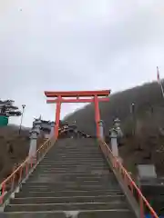 羅臼神社の鳥居